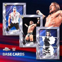 2026 Topps Chrome WWE - Blaster Value Box (28 Cards) Sports Cards Topps