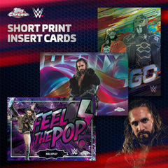 2026 Topps Chrome WWE - Mega Box (6 packs) Sports Cards Topps