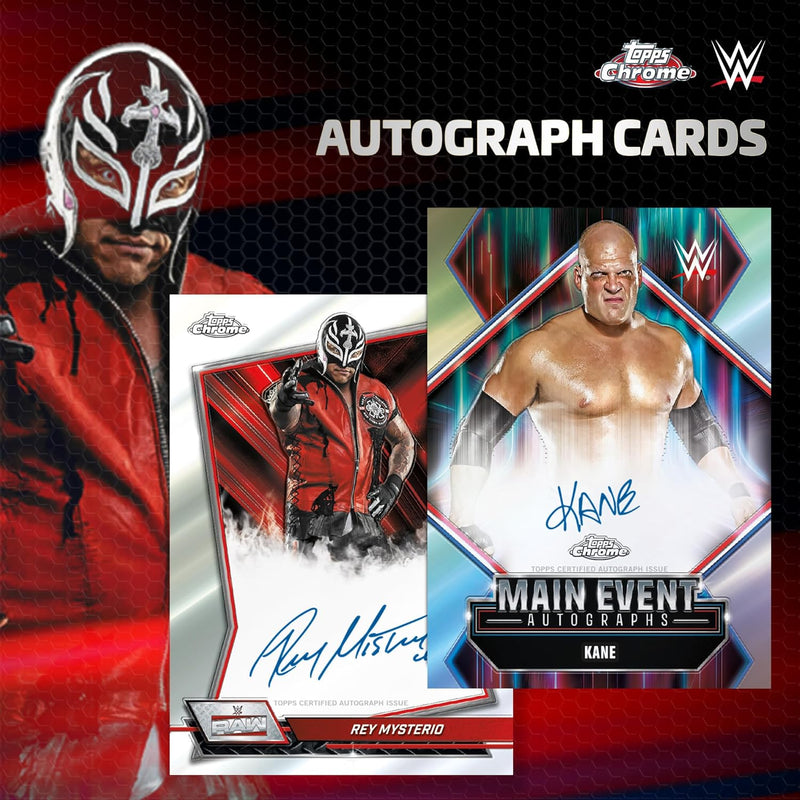 2026 Topps Chrome WWE - Blaster Value Box (28 Cards) Sports Cards Topps