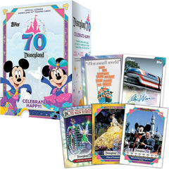 Topps: Disneyland 70th Anniversary Blaster Box (7 Packs) Trading Cards Topps