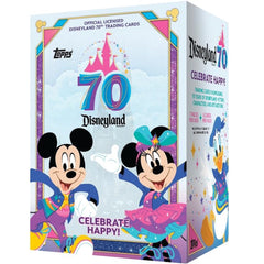 Topps: Disneyland 70th Anniversary Blaster Box (7 Packs) Trading Cards Topps