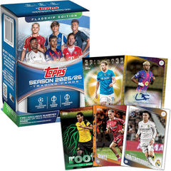 Topps 2025-26 UEFA Club Competitions Soccer Blaster Box - 7 Packs