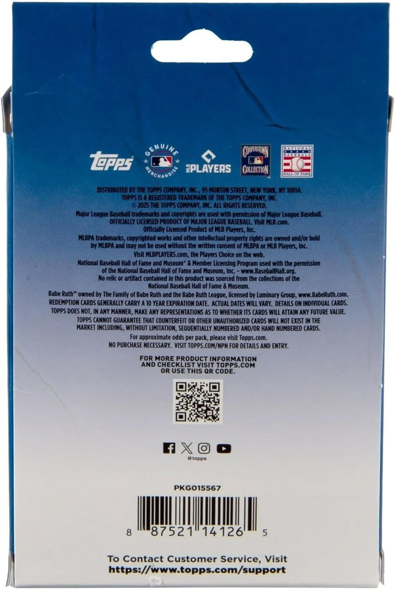Topps: MLB Baseball Series Two 2025 Hanger Pack Card Game Topps