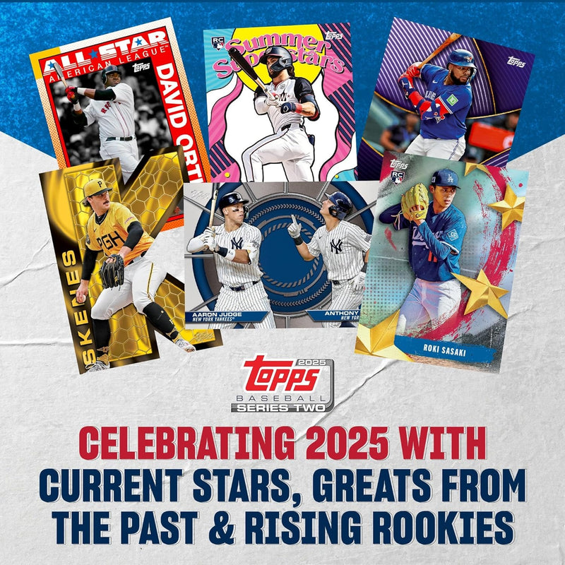 Topps: MLB Baseball Series Two 2025 Value Box Card Game Topps