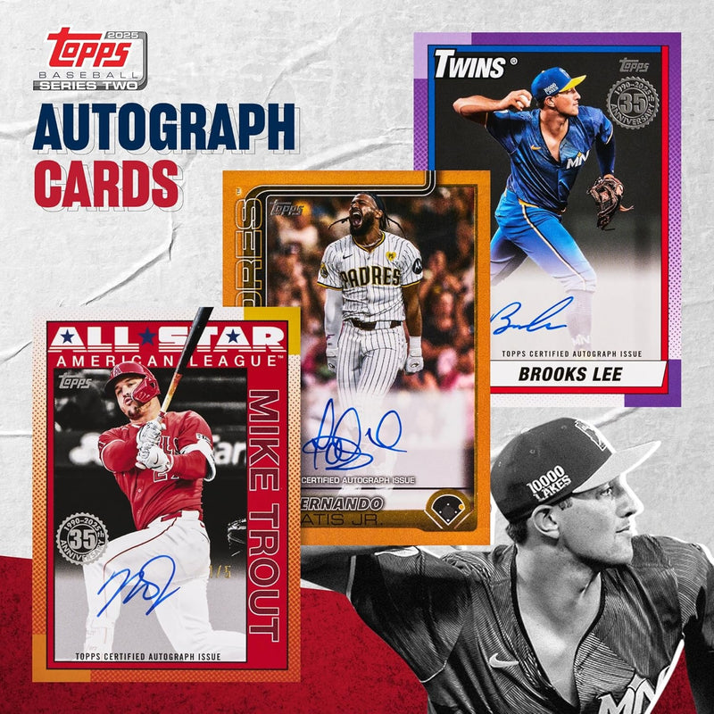 Topps: MLB Baseball Series Two 2025 Value Box Card Game Topps