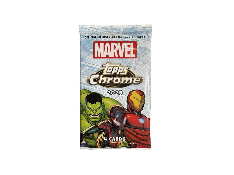Topps Chrome: Marvel Comics 2025 - Blaster Box Trading Cards Topps