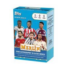 Topps Merlin UEFA Club Soccer 2024-2025 Blaster Box - 7 Packs Sports Cards Topps