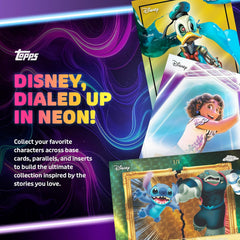 2026 Topps Neon Disney - Blaster Box (35 Cards) Sports Cards Upper Deck