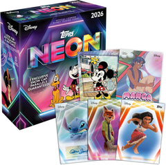 2026 Topps Neon Disney - Mega Box (50 Cards) Trading Cards Topps