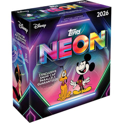 2026 Topps Neon Disney - Mega Box (50 Cards) Trading Cards Topps
