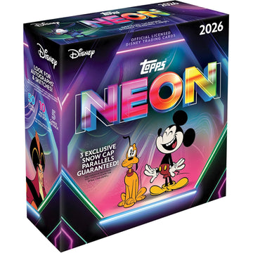 2026 Topps Neon Disney - Mega Box (50 Cards) Trading Cards Topps