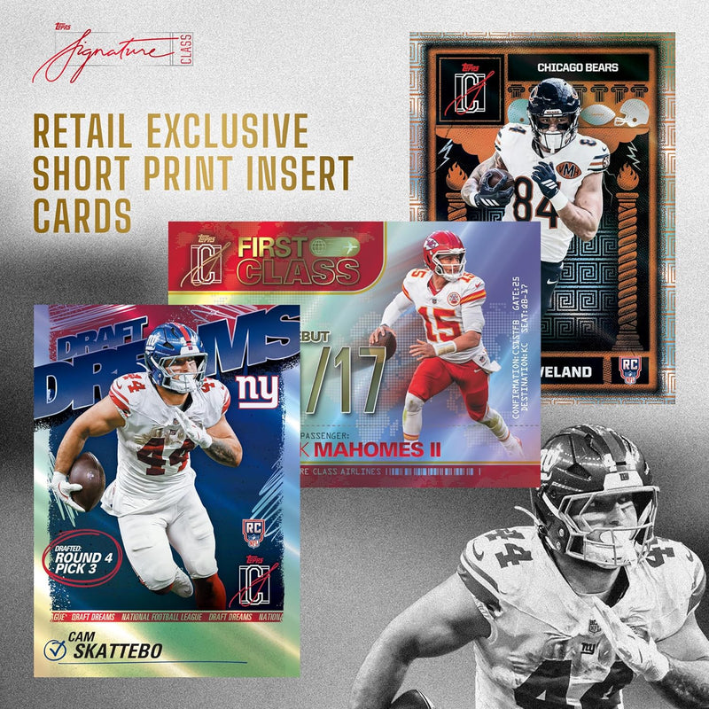 2025 Topps Signature Class Football Blaster Box