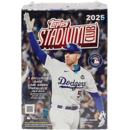 Topps: MLB 2025 Stadium Club Baseball Blaster Box (8 packs)