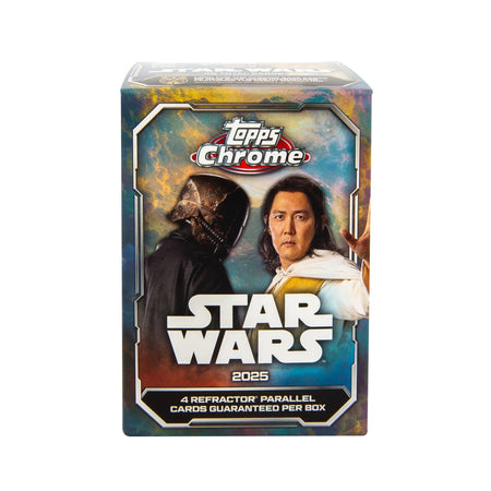 Topps Chrome Star Wars 2025: Blaster Box - 8 Packs Trading Cards Topps