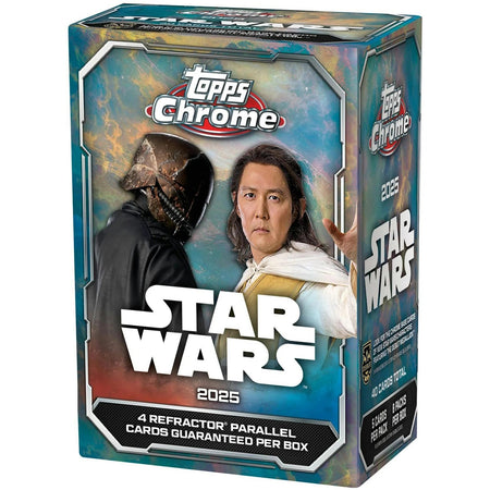 Topps Chrome Star Wars 2025: Blaster Box - 8 Packs Trading Cards Topps