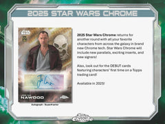 Topps Chrome Star Wars 2025: Blaster Box - 8 Packs Trading Cards Topps