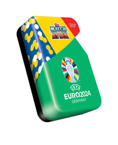 Topps Match Attax: Euros Mega Tin - 1 Random Tin Card Game Topps