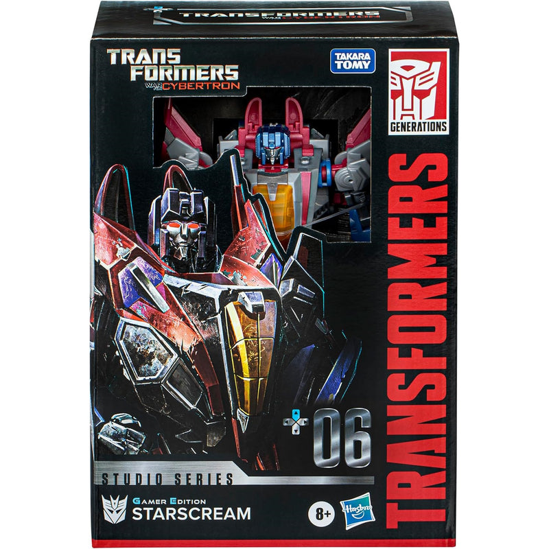 Transformers War for CyberTron: Starscream - 06 Studio Series Gamer Edition Toys & Games Hasbro