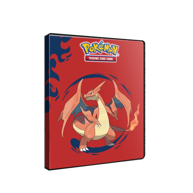 Ultra Pro: 4 Pocket Portfolio - Pokemon Mega Charizard X&Y Card Game Accessories Ultra Pro