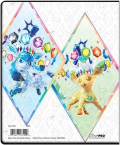 Ultra Pro Pokémon TCG Scarlet & Violet Prismatic Evolutions 4-Pocket Portfolio Card Game Accessories Ultra Pro