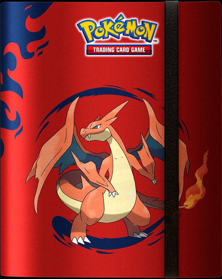 Ultra Pro: 9 Pocket Pro-Binder - Pokemon Mega Charizard X&Y Card Game Accessories Ultra Pro