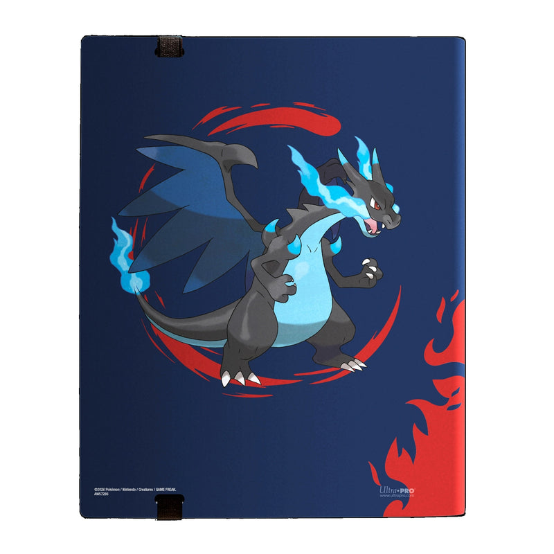 Ultra Pro: 9 Pocket Pro-Binder - Pokemon Mega Charizard X&Y Card Game Accessories Ultra Pro