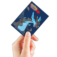 Ultra Pro: Deck Protector Sleeves - Pokemon Mega Charizard X - 65 Count Card Game Accessories Ultra Pro