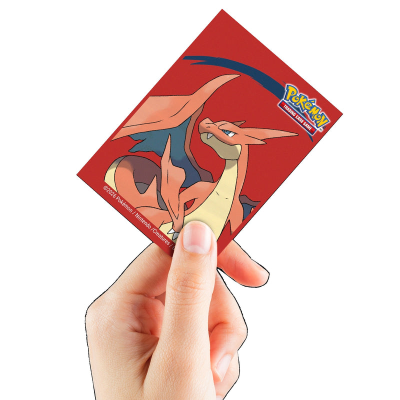 Ultra Pro: Deck Protector Sleeves - Pokemon Mega Charizard Y - 65 Count Card Game Accessories Ultra Pro