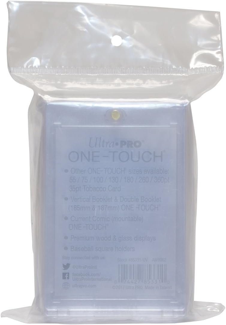 Ultra Pro: One-Touch 2.5" x 3.5" 35pt - 5 Pack Card Game Ultra Pro