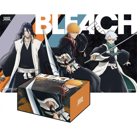 Union Arena TCG: Bleach Playmat and Half Storage Box Set Card Game Bandai Namco