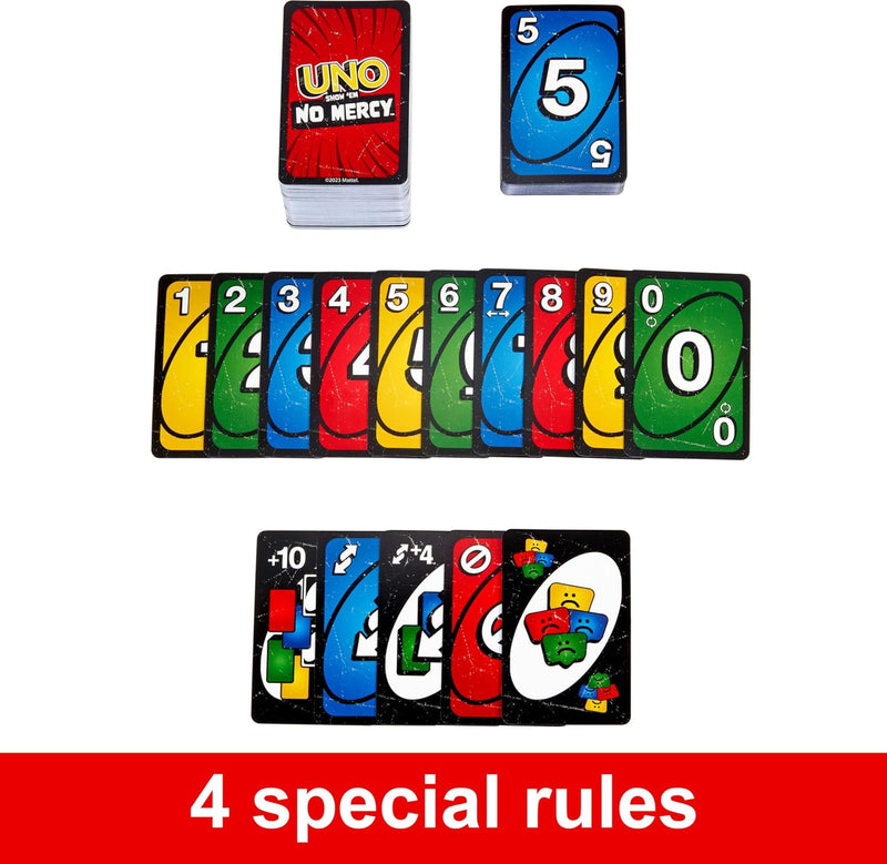 UNO: Show' Em No Mercy Board Game Mattel