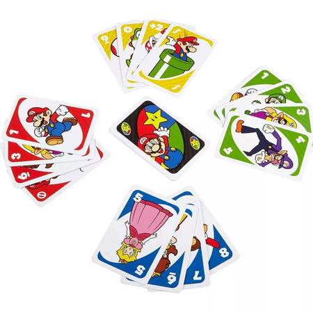 UNO: Super Mario Board Game Mattel