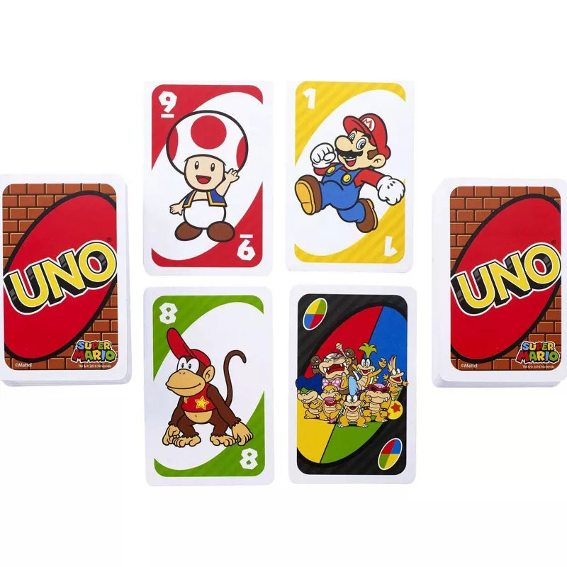UNO: Super Mario Board Game Mattel