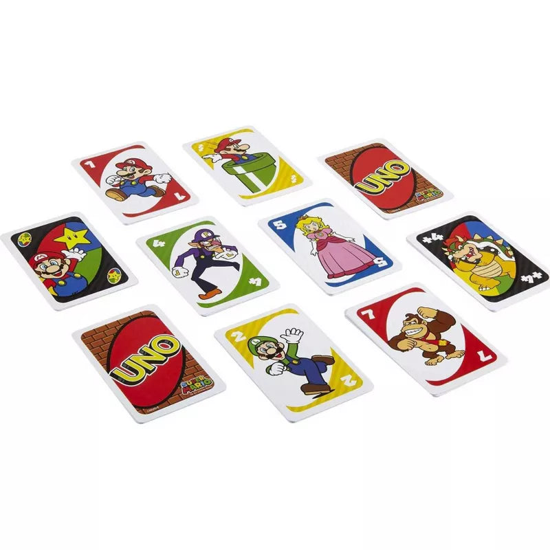 UNO: Super Mario Board Game Mattel