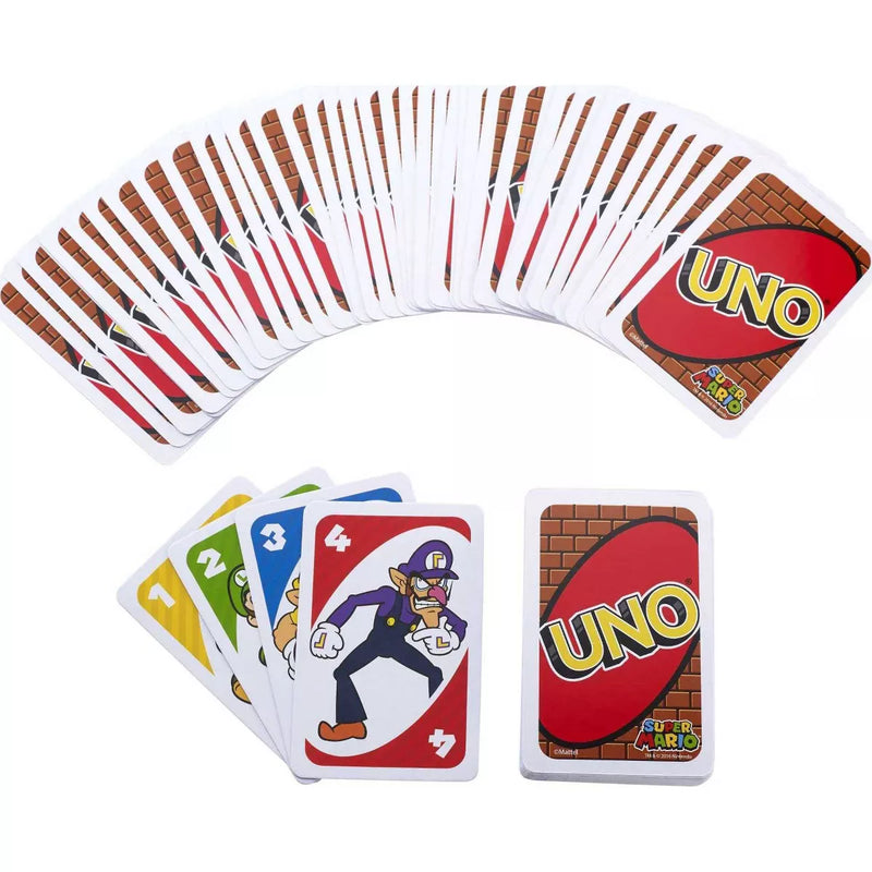 UNO: Super Mario Board Game Mattel