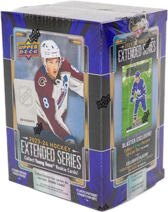 Upper Deck 2023-24 Extended Series NHL Hockey Blaster Box Toys & Games Upper Deck