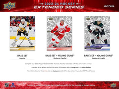 Upper Deck 2023-24 Extended Series NHL Hockey Blaster Box Toys & Games Upper Deck