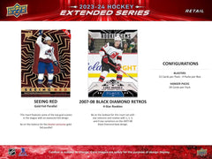 Upper Deck 2023-24 Extended Series NHL Hockey Blaster Box Toys & Games Upper Deck