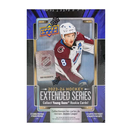 Upper Deck 2023-24 Extended Series NHL Hockey Blaster Box Toys & Games Upper Deck