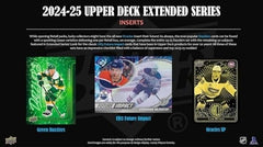 Upper Deck 2024-25 Extended Series Hockey Blaster Box - 4 Booster Packs Card Game Upper Deck