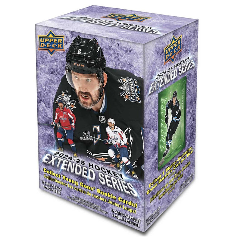 Upper Deck 2024-25 Extended Series Hockey Blaster Box Card Game Upper Deck