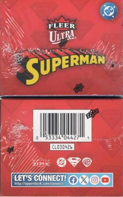 Upper Deck: Fleer Ultra - 2026 Superman Blaster Box (3 Packs) Sports Cards Upper Deck