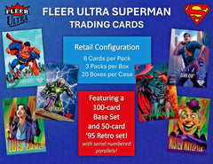 Upper Deck: Fleer Ultra - 2026 Superman Blaster Box (3 Packs) Sports Cards Upper Deck