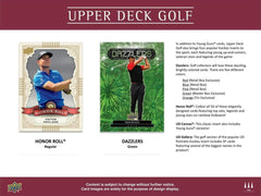Upper Deck: 2024 Golf Tin - 9 Packs Sports Cards Upper Deck