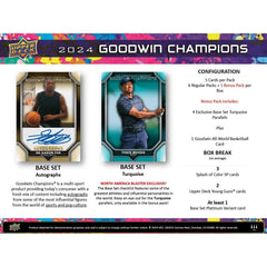 Upper Deck: 2024 Goodwin Champions Blaster Box - 6 Packs + Bonus Pack Sports Cards Upper Deck