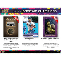 Upper Deck: 2024 Goodwin Champions Blaster Box - 6 Packs + Bonus Pack Sports Cards Upper Deck