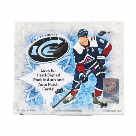 Upper Deck 2024-25: ICE Hobby Box - 12 Packs Sports Cards Upper Deck