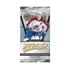 Upper Deck 2025-2026: MVP Hockey Hobby Booster Pack Sports Cards Upper Deck