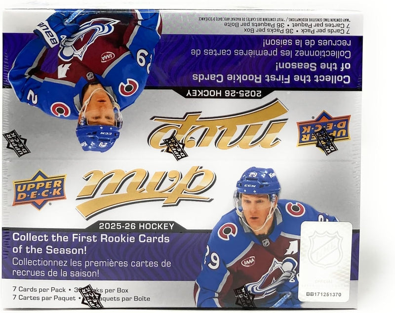 Upper Deck 2025-2026 MVP Retail Booster Box Sports Cards Upper Deck