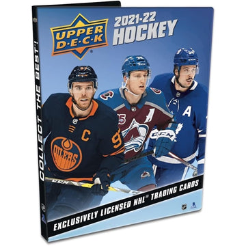 Upper Deck 2021-22 Series 1 Hockey Binder - Starter Kit Sports Cards Upper Deck